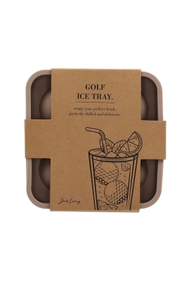 Jens Living IJsblokjesvorm Golf 12.5x12.5x4cm 1stuks Jens Living IJsblokjesvorm Golf 12.5x12.5x4cm 1stuks