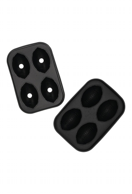 Jens Living IJsblokjesvorm Rugby 11.5x8x4.3cm 1stuks Jens Living IJsblokjesvorm Rugby 11.5x8x4.3cm 1stuks