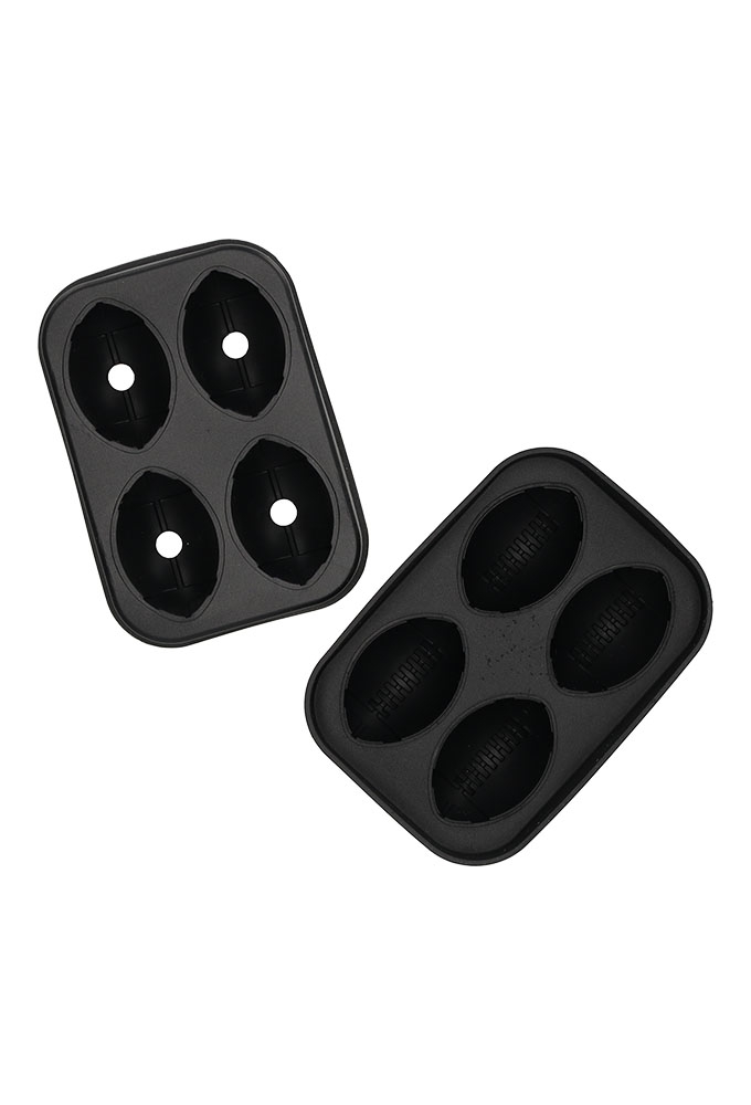 Jens Living IJsblokjesvorm Rugby 11.5x8x4.3cm 1stuks