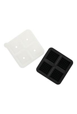 Jens Living IJsblokjesvorm Xl Cubes 13.5x14x5cm 1stuks Jens Living IJsblokjesvorm Xl Cubes 13.5x14x5cm 1stuks