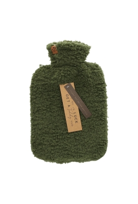 Jens Living Teddy Kruik Groen 34x23x8cm 1stuks Jens Living Teddy Kruik Groen 34x23x8cm 1stuks