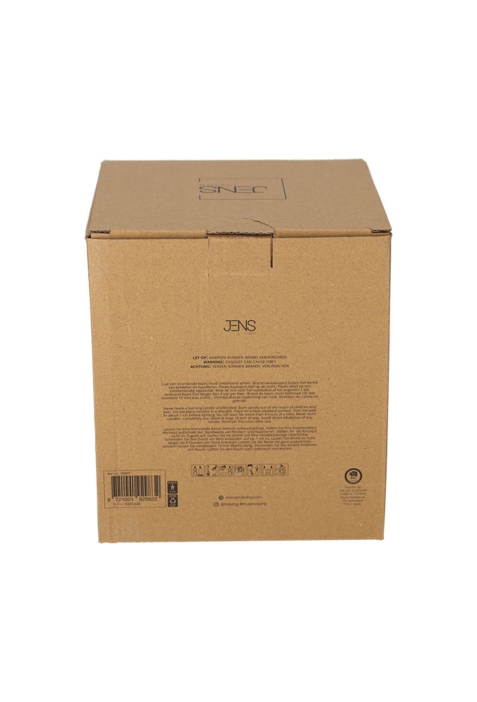 Jens Living Cement Lantaarn Jessie Off White 16x12x15cm 1stuks