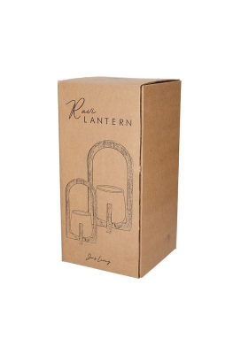 Jens Living Lantaarn Ravi Zwart Large 17.5x17.5x32cm 1stuks Jens Living Lantaarn Ravi Zwart Large 17.5x17.5x32cm 1stuks