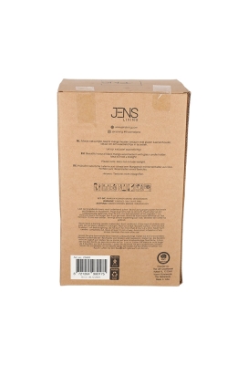 Jens Living Lantaarn Ravi Naturel Small 13x13x22cm 1stuks Jens Living Lantaarn Ravi Naturel Small 13x13x22cm 1stuks