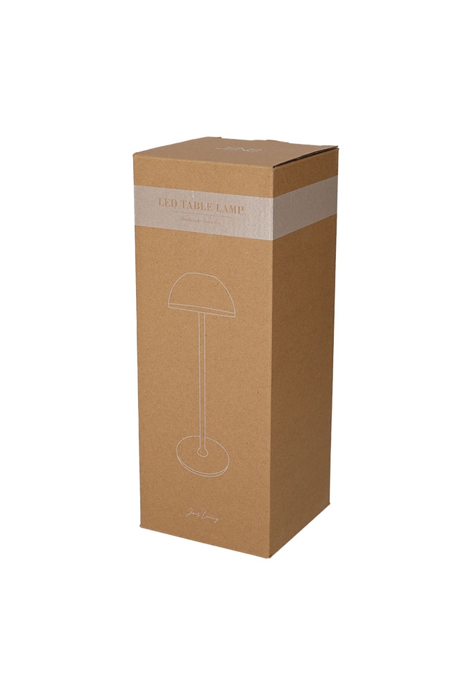 Jens Living Led Tafellamp Wit 10x10x28.5cm 1stuks