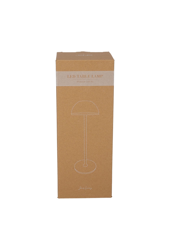 Jens Living Led Tafellamp Wit 10x10x28.5cm 1stuks Jens Living Led Tafellamp Wit 10x10x28.5cm 1stuks