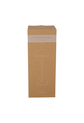 Jens Living Led Tafellamp Wit 10x10x28.5cm 1stuks Jens Living Led Tafellamp Wit 10x10x28.5cm 1stuks