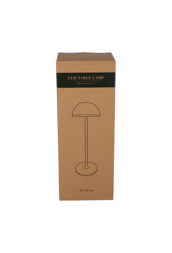 Jens Living Led Tafellamp Groen 10x10x28.5cm 1stuks