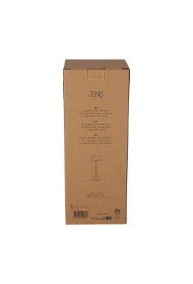 Jens Living Led Tafellamp Groen 10x10x28.5cm 1stuks Jens Living Led Tafellamp Groen 10x10x28.5cm 1stuks