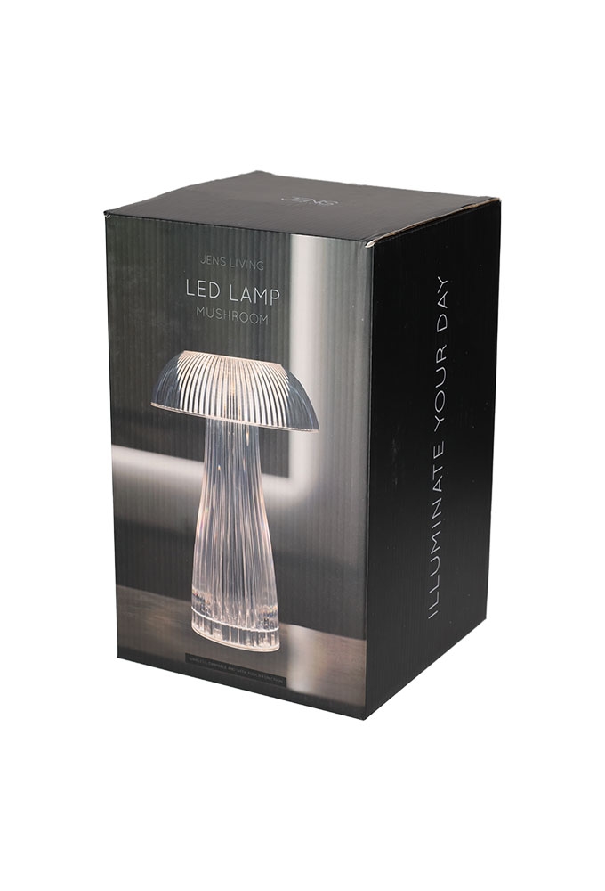 Jens Living Led Touch Lamp Paddestoel 16x16x25.5cm 1stuks Jens Living Led Touch Lamp Paddestoel 16x16x25.5cm 1stuks
