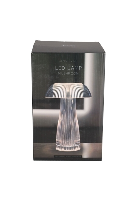 Jens Living Led Touch Lamp Paddestoel 16x16x25.5cm 1stuks Jens Living Led Touch Lamp Paddestoel 16x16x25.5cm 1stuks