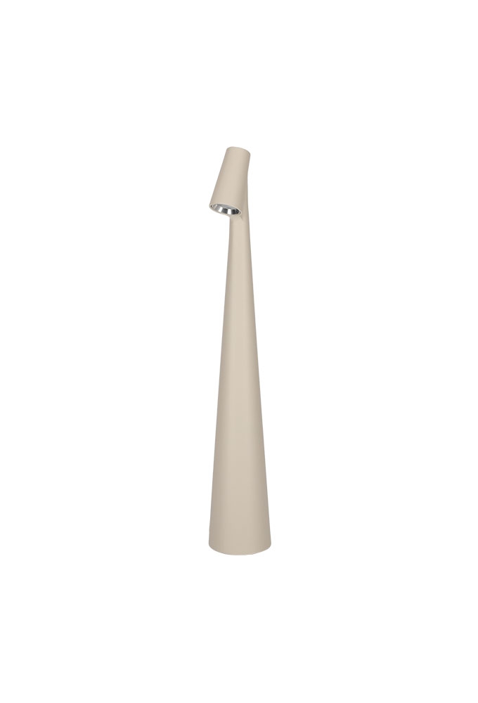 Jens Living Led Tafellamp Spotlight Taupe 5x5x33.5cm 1stuks Jens Living Led Tafellamp Spotlight Taupe 5x5x33.5cm 1stuks