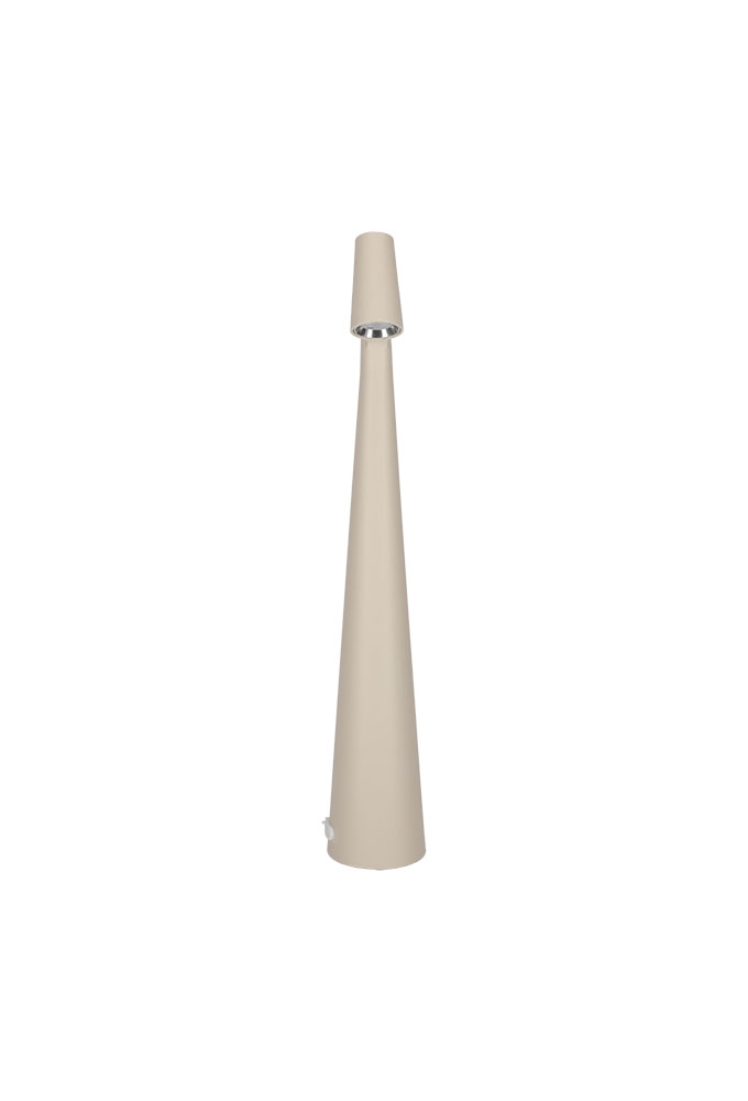 Jens Living Led Tafellamp Spotlight Taupe 5x5x33.5cm 1stuks Jens Living Led Tafellamp Spotlight Taupe 5x5x33.5cm 1stuks