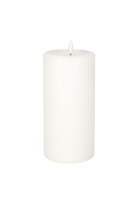 Jens Living Led Stompkaars Wit Large 10x10x22.5cm 1stuks Jens Living Led Stompkaars Wit Large 10x10x22.5cm 1stuks