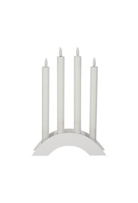Jens Living Oplaadbare Led Dinerkaarsen set van 4stuks 21x4x30.5cm 1st Jens Living Oplaadbare Led Dinerkaarsen set van 4stuks 21x4x30.5cm 1st