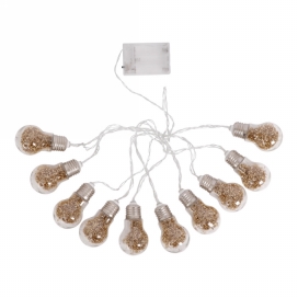 Senza Led Glitter Bol Slinger Goud Senza Led Glitter Bol Slinger Goud