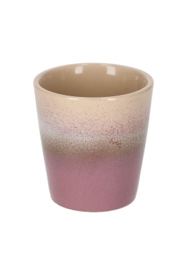 Jens Living Mok Bobbi Paars 7.5x7.5x8cm 1stuks