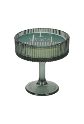 Jens Living Cocktail Kaars Groen 10.5x10.5x11cm 1stuks