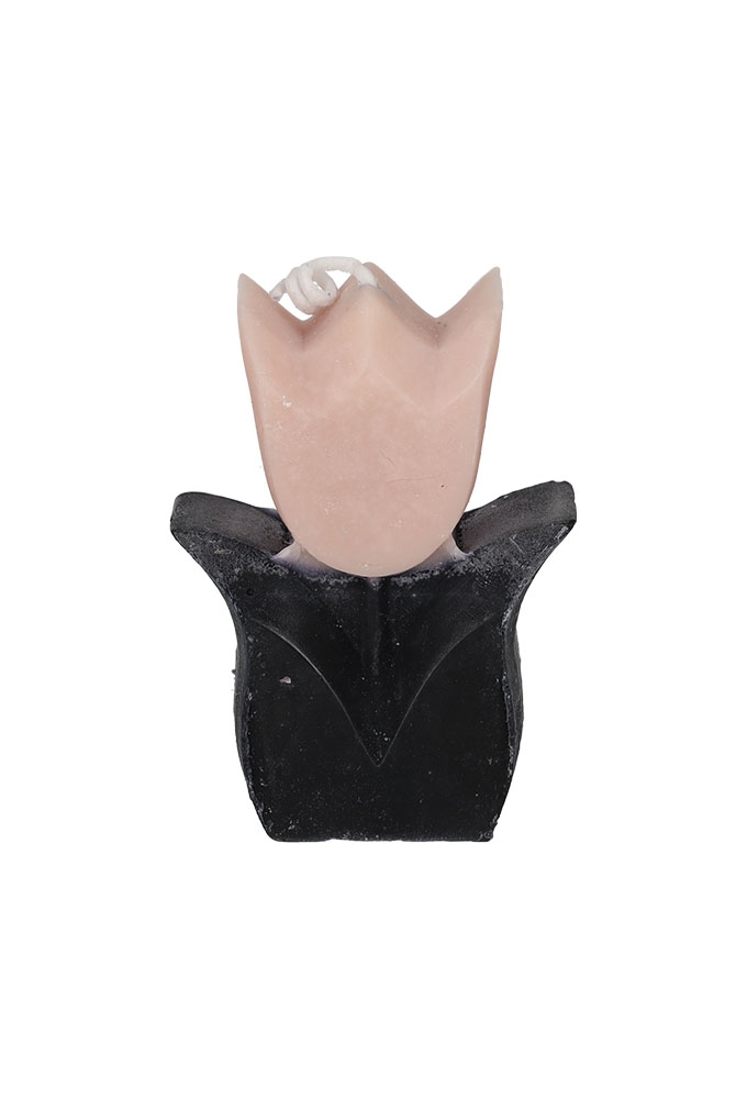 Jens Living Tulp Kaarsen Taupe & Zwart set van 2stuks 6x2.5x8.5cm 1st