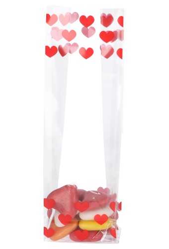 Cellofaan Zakjes Met Blokbodem Love 8x5x25cm 100stuks