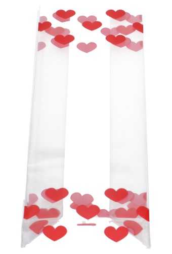 Cellofaan Zakjes Met Blokbodem Love 8x5x25cm 100stuks