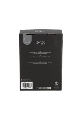 Jens Living Peper & Zout Molens set van 2stuks 5.8x5.8x17.5cm 1stuks Jens Living Peper & Zout Molens set van 2stuks 5.8x5.8x17.5cm 1stuks