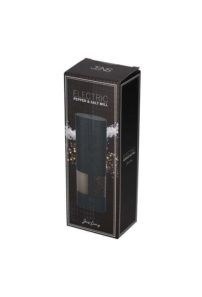 Jens Living Elektrische Peper & Zoutmolen 6.5x4.5x18.7cm 1stuks
