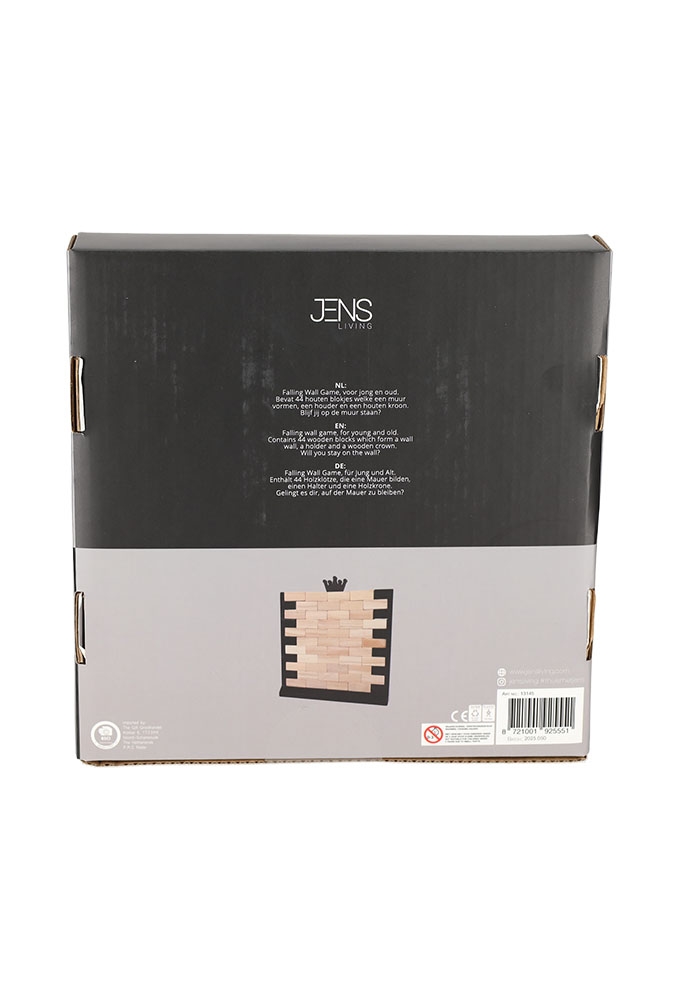 Jens Living Vallende Muur Spel 20x2x23cm 1stuks