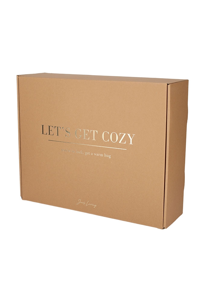 Jens Living Giftset Cozy Taupe set van 4stuks 43.3x34x12.2cm 1stuks