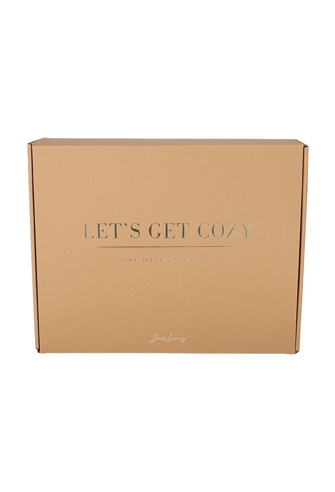 Jens Living Giftset Cozy Taupe set van 4stuks 43.3x34x12.2cm 1stuks Jens Living Giftset Cozy Taupe set van 4stuks 43.3x34x12.2cm 1stuks