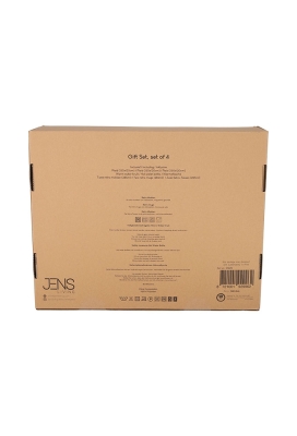 Jens Living Giftset Cozy Taupe set van 4stuks 43.3x34x12.2cm 1stuks Jens Living Giftset Cozy Taupe set van 4stuks 43.3x34x12.2cm 1stuks