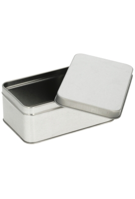 Blikken Blanco Rechthoekig 14x8.7x5.5cm 1stuks Blikken Blanco Rechthoekig 14x8.7x5.5cm 1stuks