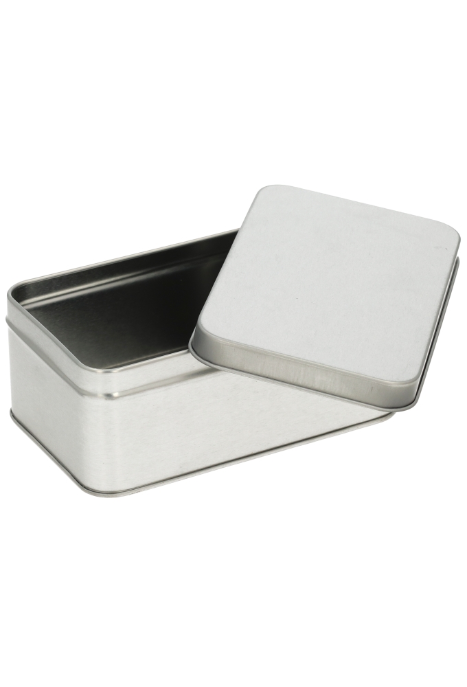 Blikken Blanco Rechthoekig 14x8.7x5.5cm 1stuks