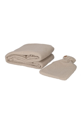 Jens Living Giftset Boucle Taupe set van 2stuks 28x34x12.5cm 1stuks Jens Living Giftset Boucle Taupe set van 2stuks 28x34x12.5cm 1stuks