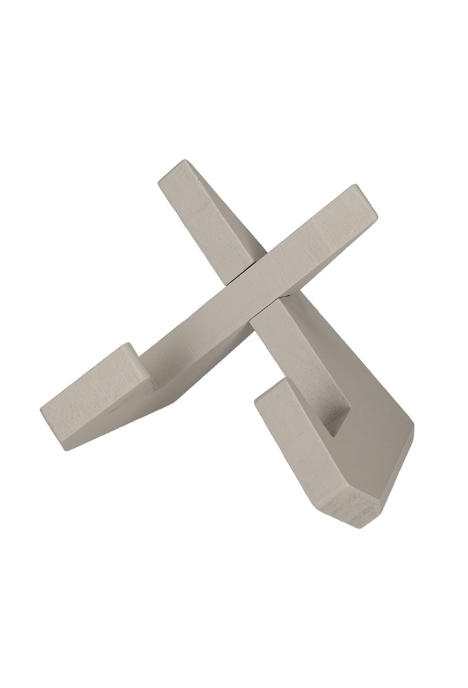 Jens Living Boekenstandaard Jax Grijs 22.5x12.5x18cm 1stuks