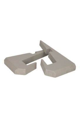 Jens Living Boekenstandaard Jax Grijs 22.5x12.5x18cm 1stuks