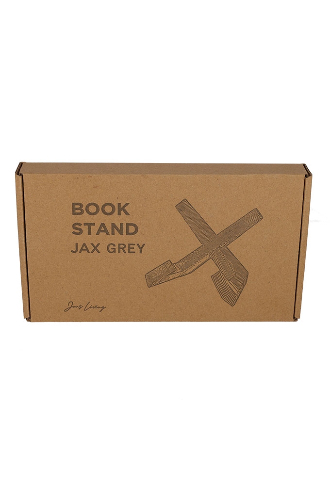 Jens Living Boekenstandaard Jax Grijs 22.5x12.5x18cm 1stuks