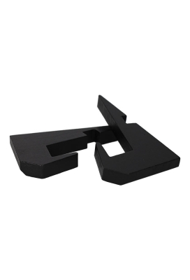 Jens Living Boekenstandaard Jax Zwart 22.5x12.5x18cm 1stuks Jens Living Boekenstandaard Jax Zwart 22.5x12.5x18cm 1stuks