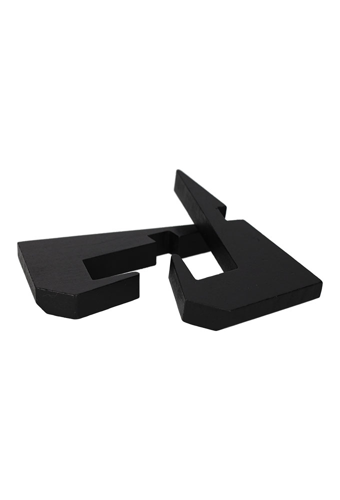 Jens Living Boekenstandaard Jax Zwart 22.5x12.5x18cm 1stuks