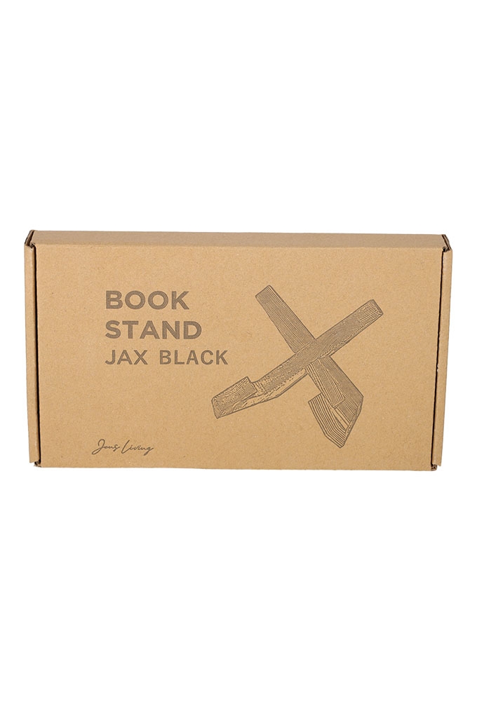 Jens Living Boekenstandaard Jax Zwart 22.5x12.5x18cm 1stuks Jens Living Boekenstandaard Jax Zwart 22.5x12.5x18cm 1stuks