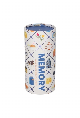 Jens Living Memory Spel Dutch 7x7x14.2cm 1stuks Jens Living Memory Spel Dutch 7x7x14.2cm 1stuks