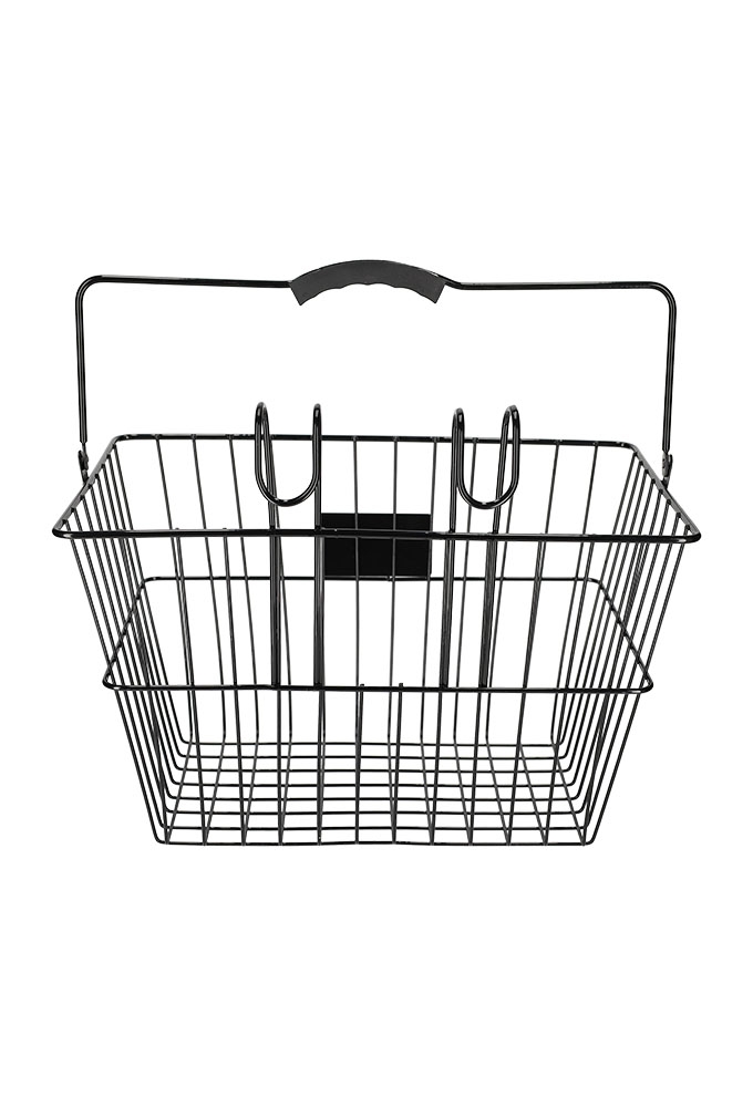 Norlander Fietsmand Zwart 39.5x30x32cm 1stuks Norlander Fietsmand Zwart 39.5x30x32cm 1stuks