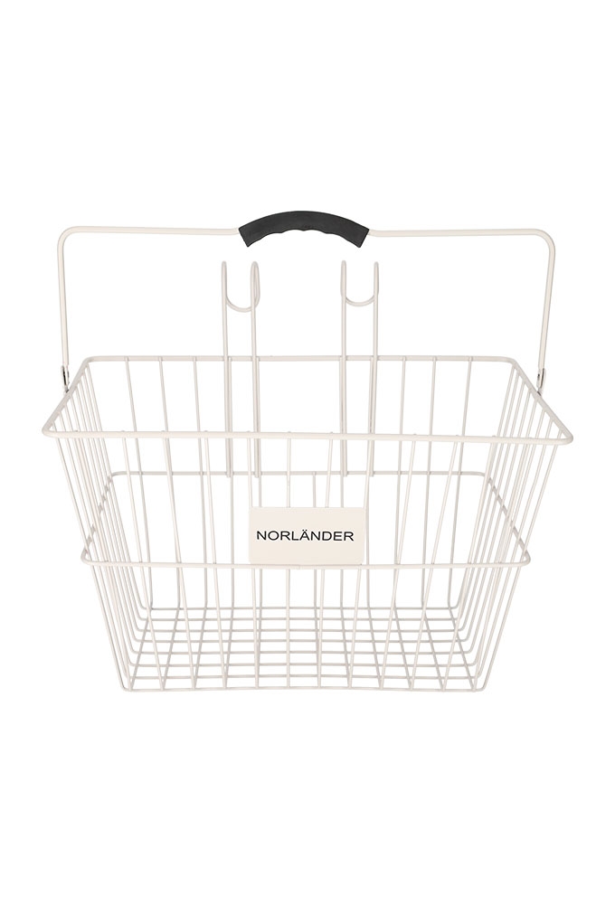 Norlander Fietsmand Taupe 39.5x30x32cm 1stuks