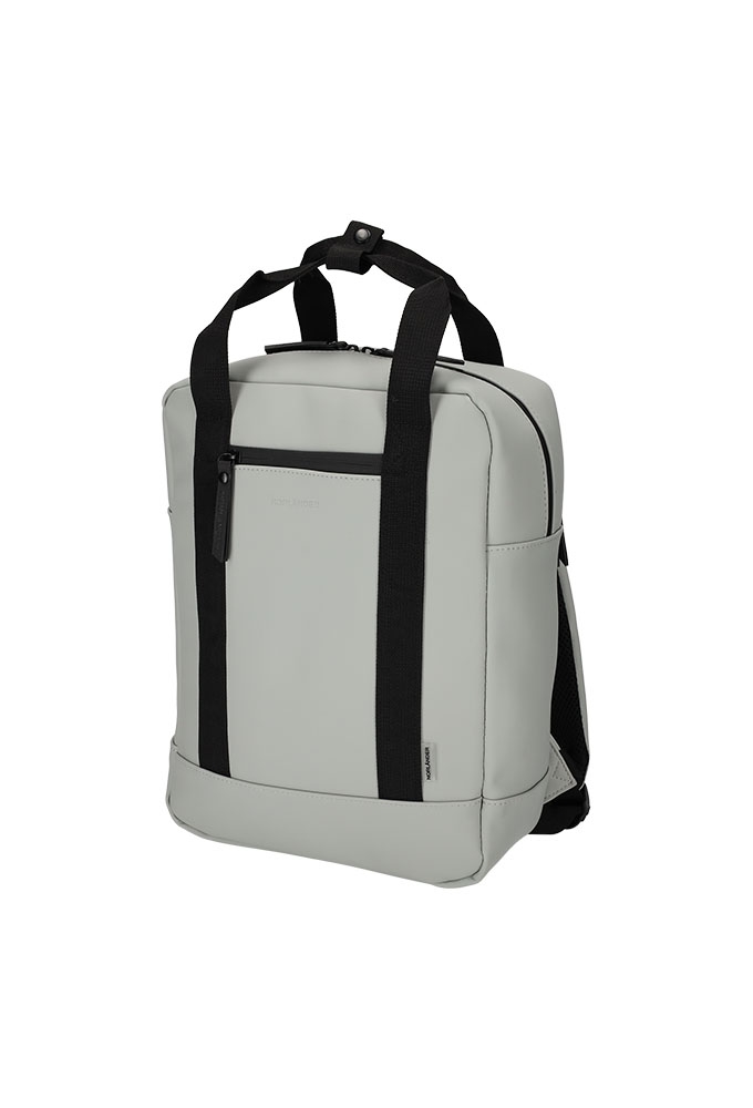 Norlander Dull Pu Rugtas Grijs 31x18x40cm 1stuks