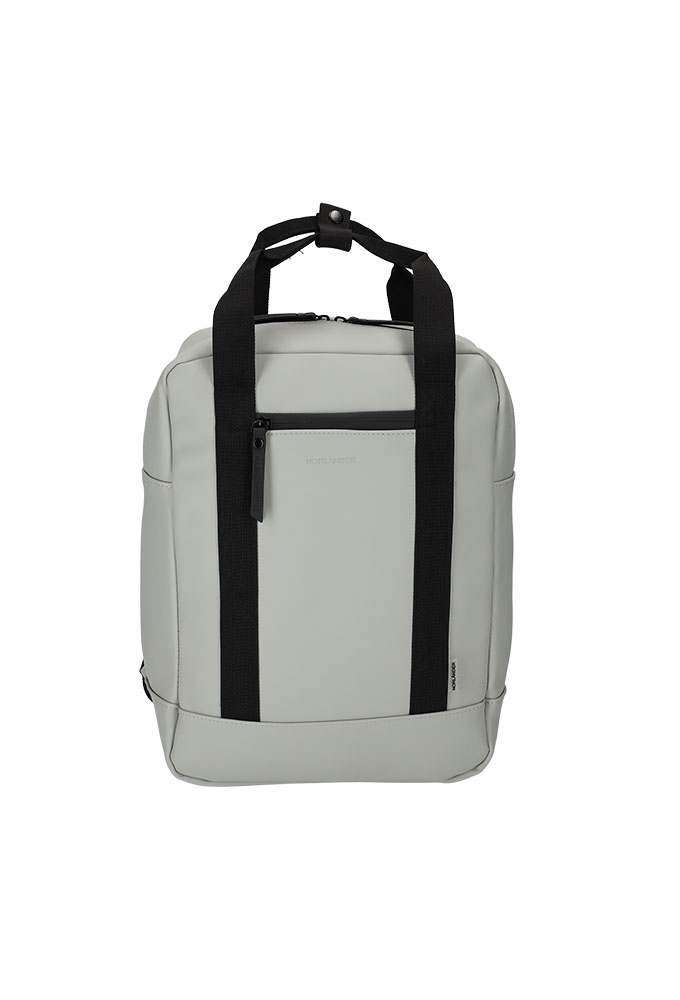 Norlander Dull Pu Rugtas Grijs 31x18x40cm 1stuks