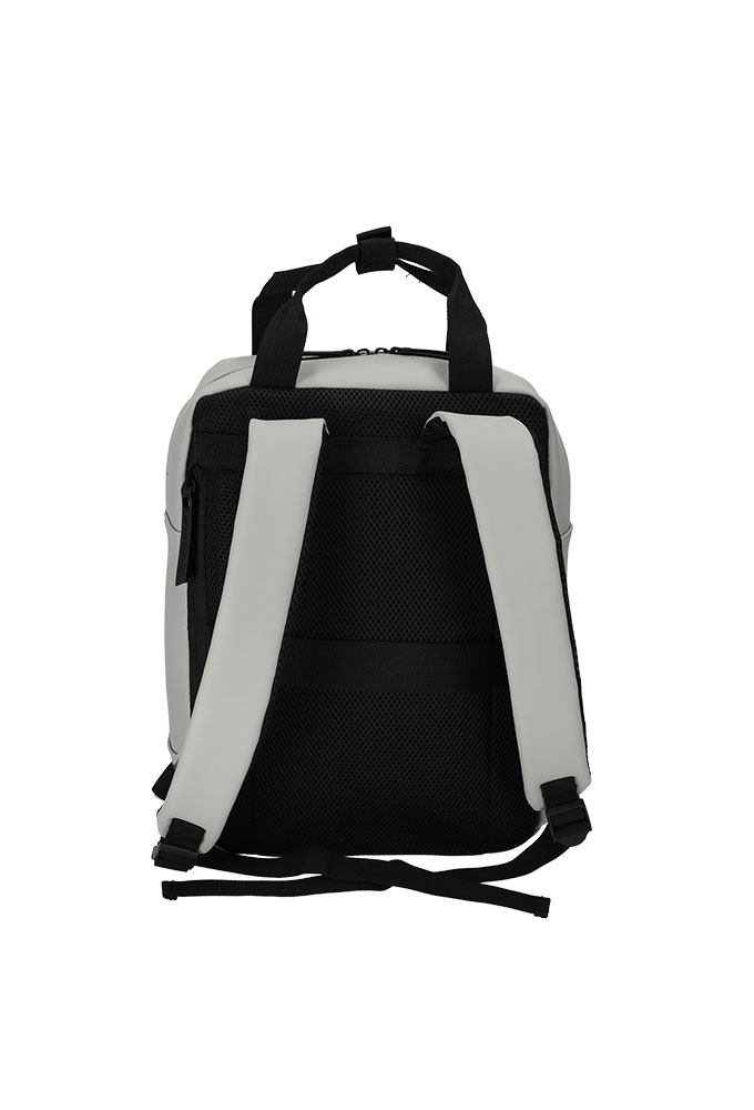 Norlander Dull Pu Rugtas Grijs 31x18x40cm 1stuks