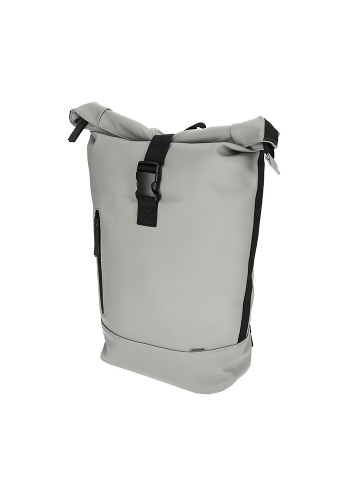 Norlander Dull Pu Rol Rugtas 2.0 Grijs 41x20x52cm 1stuks Norlander Dull Pu Rol Rugtas 2.0 Grijs 41x20x52cm 1stuks