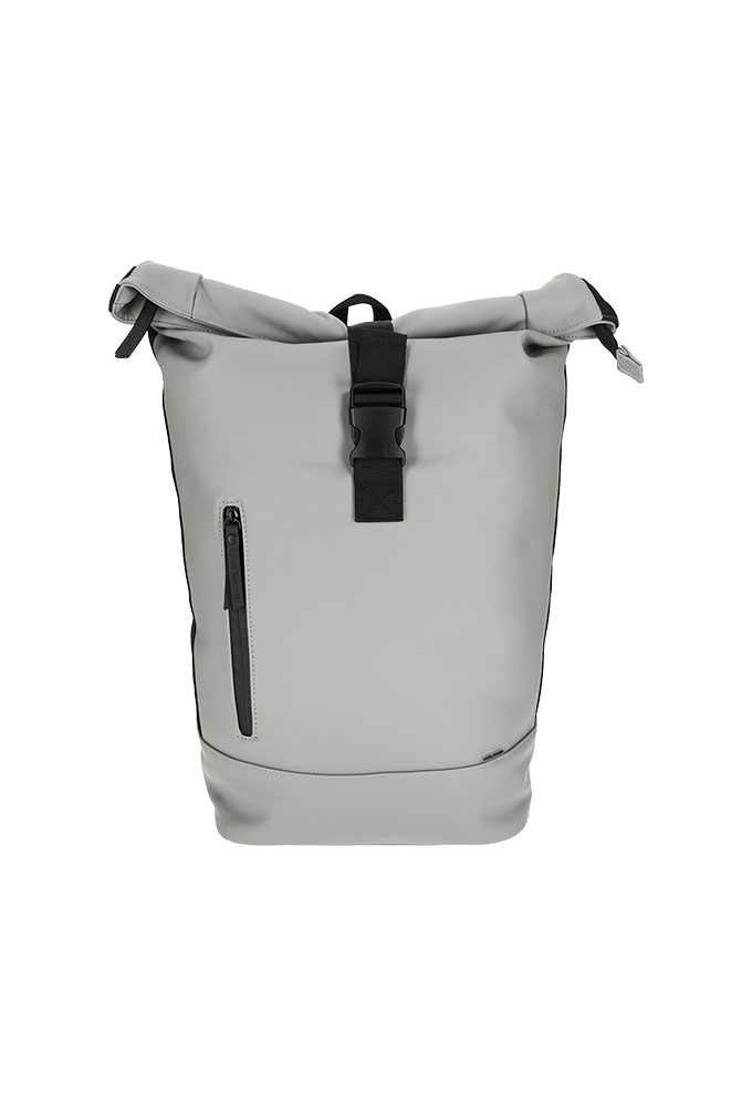 Norlander Dull Pu Rol Rugtas 2.0 Grijs 41x20x52cm 1stuks