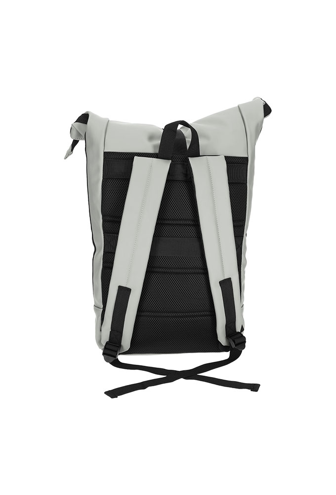 Norlander Dull Pu Rol Rugtas 2.0 Grijs 41x20x52cm 1stuks