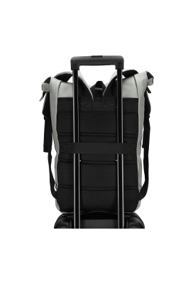 Norlander Dull Pu Rol Rugtas 2.0 Grijs 41x20x52cm 1stuks Norlander Dull Pu Rol Rugtas 2.0 Grijs 41x20x52cm 1stuks